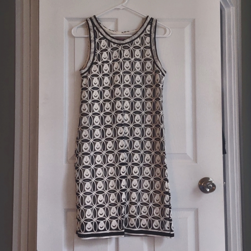 Harper black and ivory mini